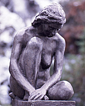 The Transient - Sculpture by Gerhard Juchum