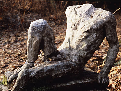 The Truckdriver - Sculpture by Gerhard Juchum