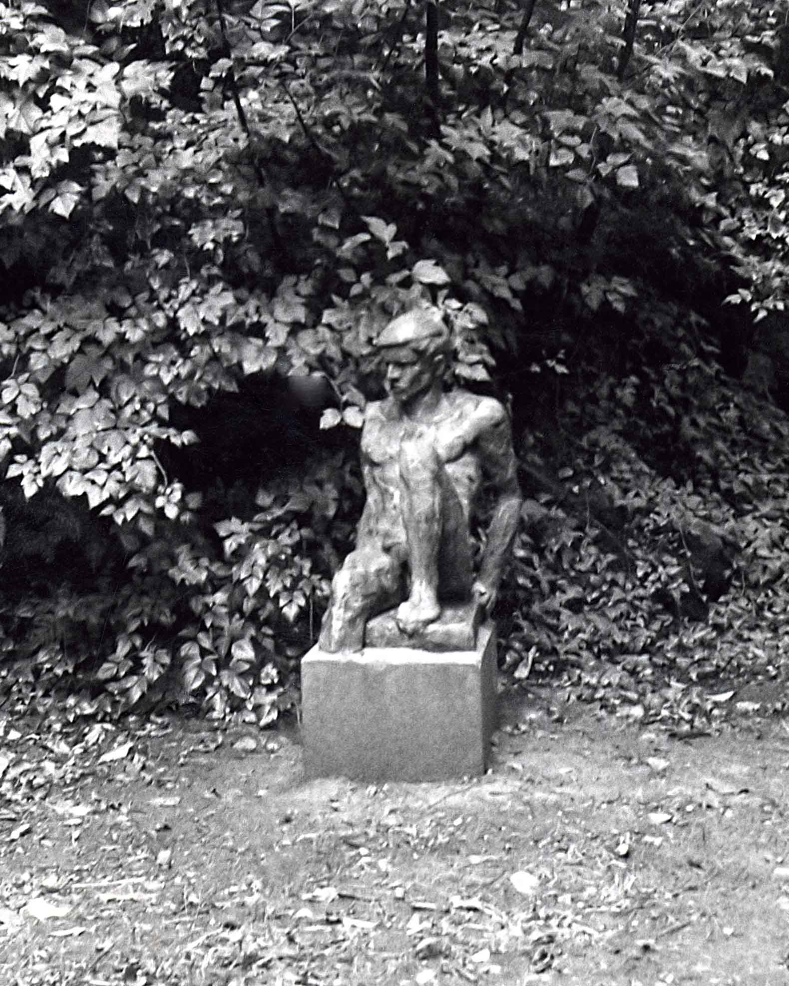 The Truckdriver - Sculpture by Gerhard Juchum